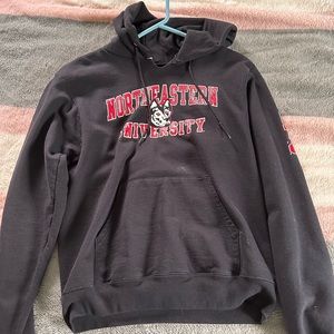 Champion North Eastern University Hoodie Size Small